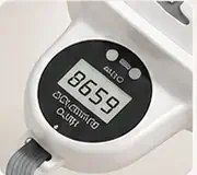 LCD-scherm met rotatieteller